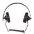 Original German WWII Panzer Armored Vehicle Model B Headset with Throat Mic Original Items