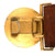 Original German WWII NSDAP Leader Leather Belt with Aluminum Belt Buckle by Wilhelm Deumer - RZM M4/72 Original Items