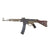 Original German WWII MP44 STG 44 Sturmgewehr Demilled Receiver Display Gun Dated 1945 with Live Barrel, Bolt, and Replica Magazine - Matching Serial 318 al Original Items