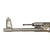 Original German WWII MP44 STG 44 Sturmgewehr Demilled Receiver Display Gun Dated 1945 with Live Barrel, Bolt, and Replica Magazine - Matching Serial 318 al Original Items