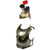 Original French 2nd Empire Model 1825 Carabinier Brass and Steel Helmet With Pattern 1814 Carabinier Cuirass Set - Formerly A.A.F. Tank Museum Collection Original Items