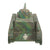 Original German WWII “POW Made” PzKpfw V Panther Tank Wood Model Toy Original Items