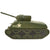 Original U.S. WWII Wartime-Produced Sherman Tank Wooden Toy Model Original Items