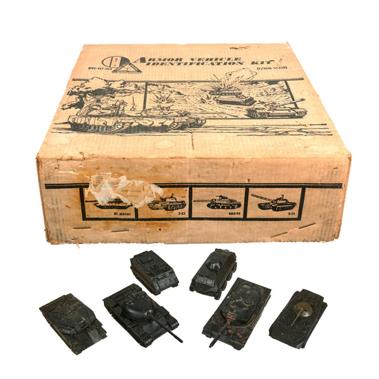 Original U.S. Cold War Era Fort Knox DVC-T17-102 1/35th Scale Armor Vehicle Identification Kit - Complete Original Items