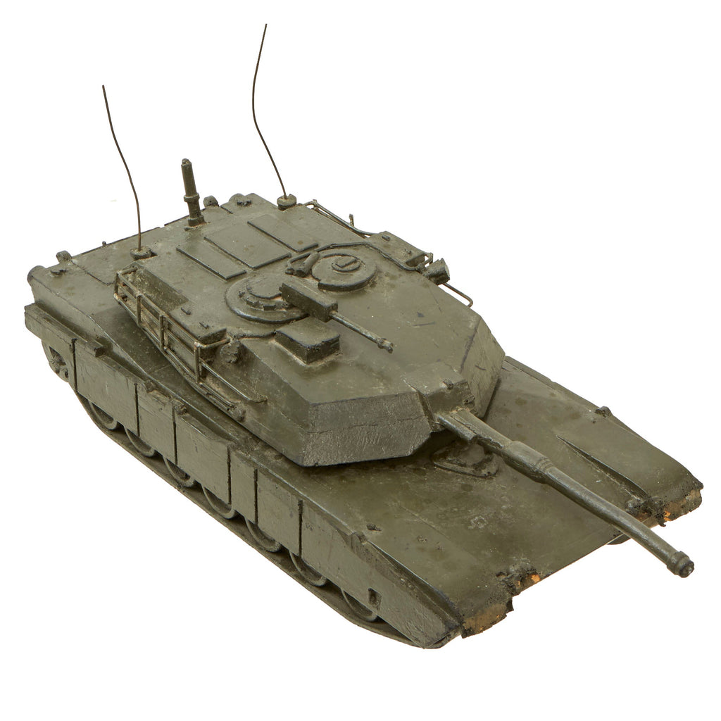 Original U.S. Cold War Era M1 Abrams Main Battle Tank Resin Model as used on Sand Tables and Terrain Models Original Items