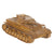 Original German WWII Panzer IV Identification Tank Model with Retained Markings by Haba Original Items