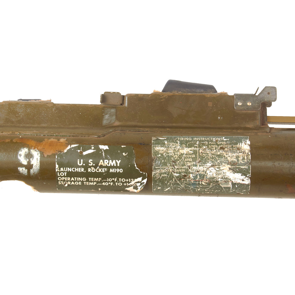 Original U.S. Cold War Era M72A2 Light Anti-Armor Weapon “LAW” Tube Pa ...