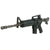 Original U.S. Colt M4 (AR-15) Rubber Duck Molded Training Carbine with Original Barrel Assembly - Partial Butt Stock Original Items