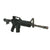 Original U.S. Colt M4 (AR-15) Rubber Duck Molded Training Carbine with Original Barrel Assembly - Partial Butt Stock Original Items