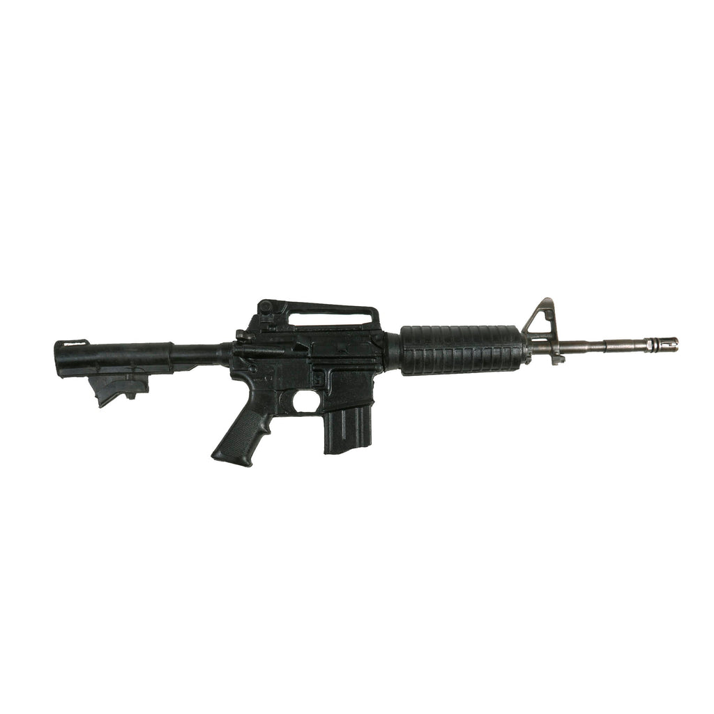Original U.S. Colt M4 (AR-15) Rubber Duck Molded Training Carbine with Original Barrel Assembly - Partial Butt Stock Original Items