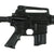 Original U.S. Colt M4 (AR-15) Rubber Duck Molded Training Carbine with Original Barrel Assembly - Partial Butt Stock Original Items