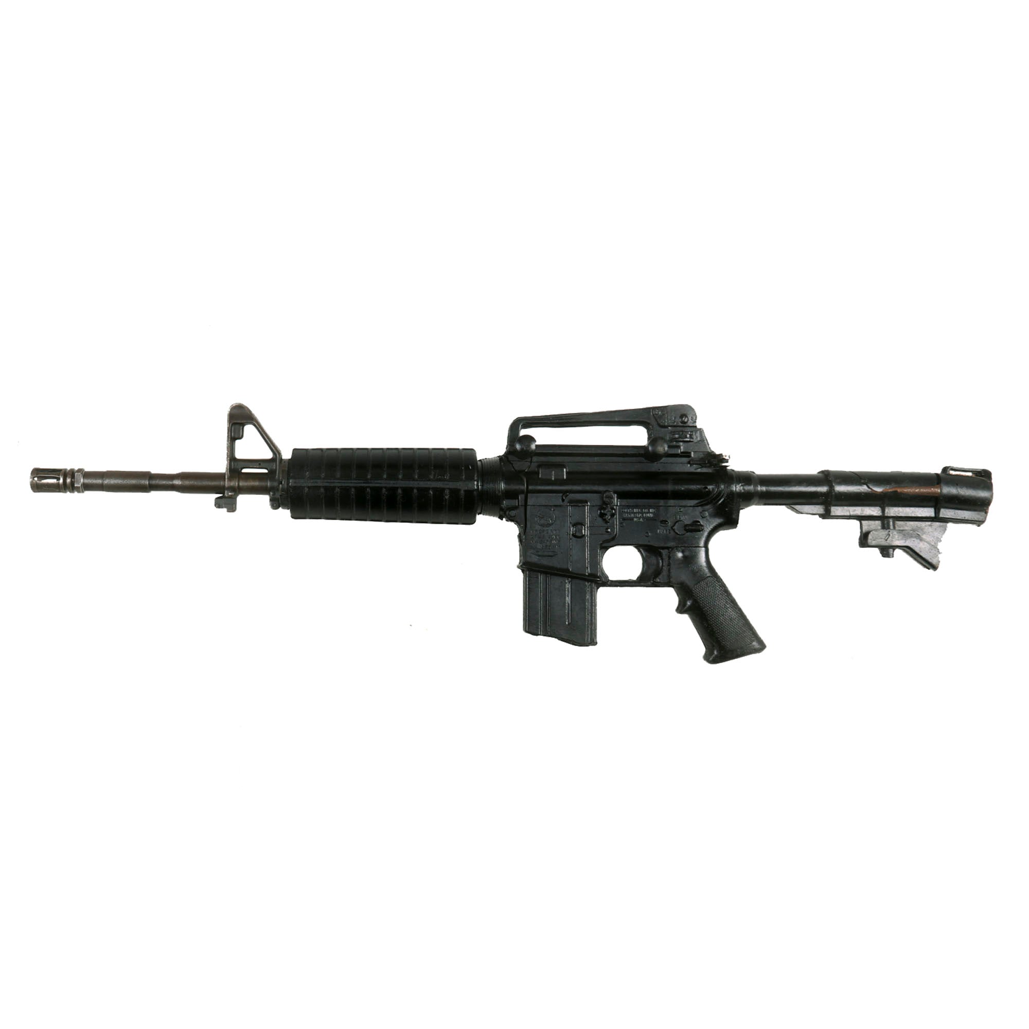 Original U.S. Colt M4 (AR15) Rubber Duck Molded Training Carbine with