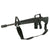 Original U.S. Colt M16A1 AR-15 Rubber Duck Molded Training Rifle marked TASO - FG with Sling Original Items