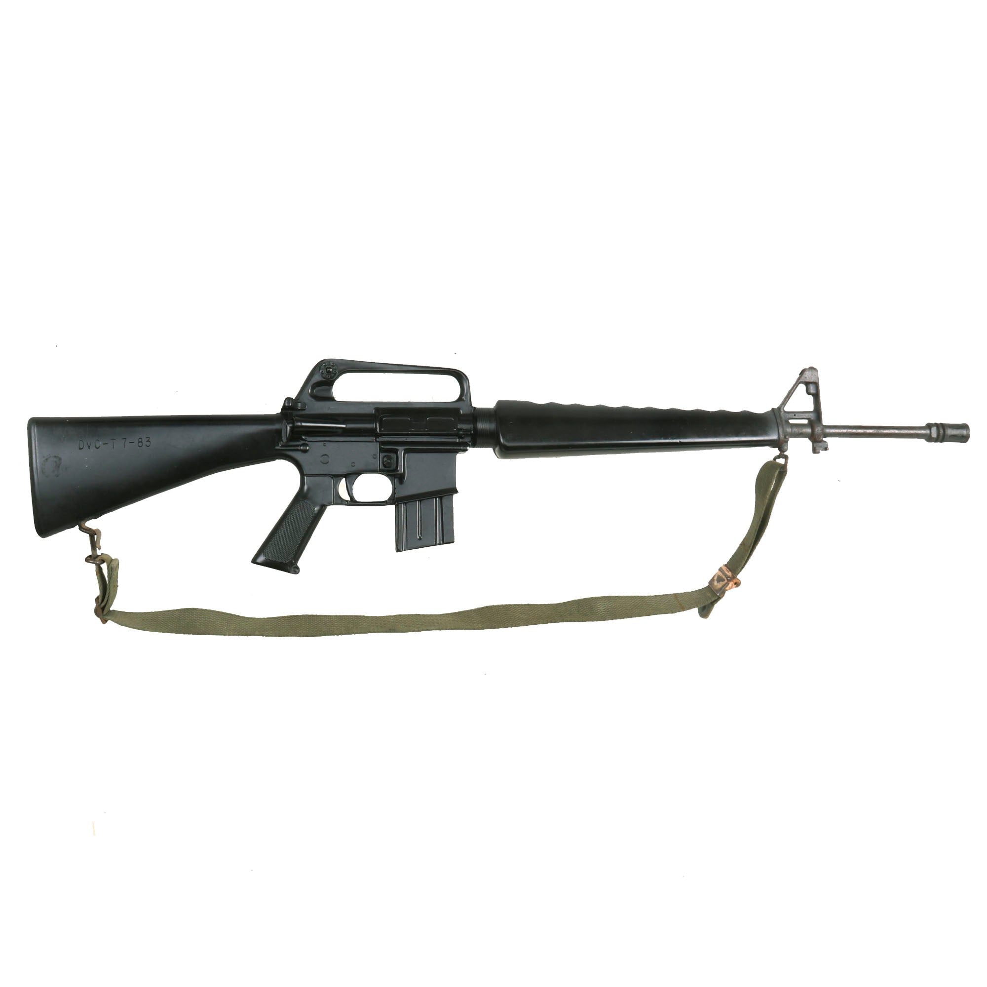 Original U.S. Colt M16A1 AR-15 Rubber Duck Molded Training Rifle