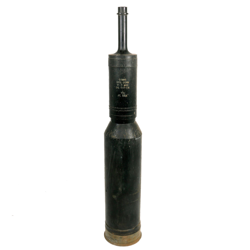 Original U.S. M1 Abrams Dummy 120mm TP-T M831 Cartridge - From Training Support Center Fort Knox Original Items