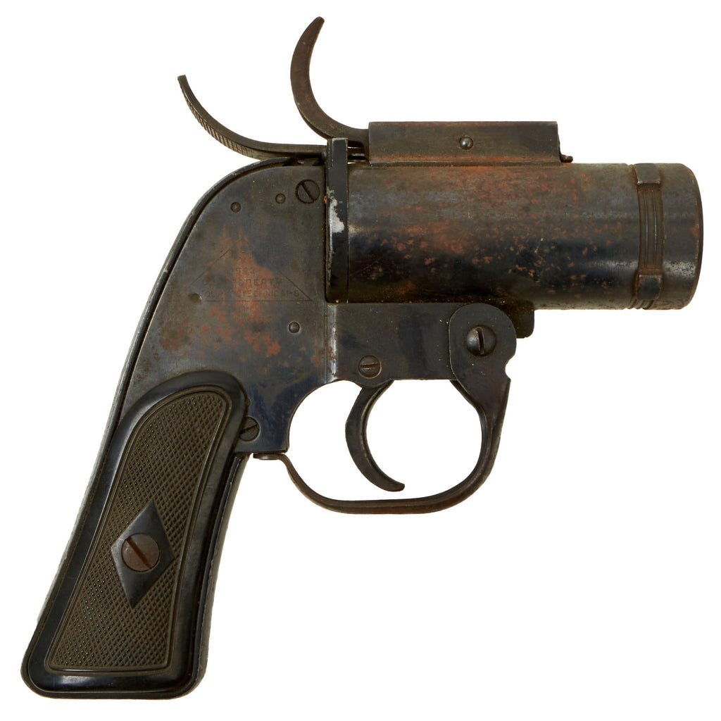 Original U.S. WWII M8 Pyrotechnic 1943 Dated 37mm Flare Signal Pistol ...
