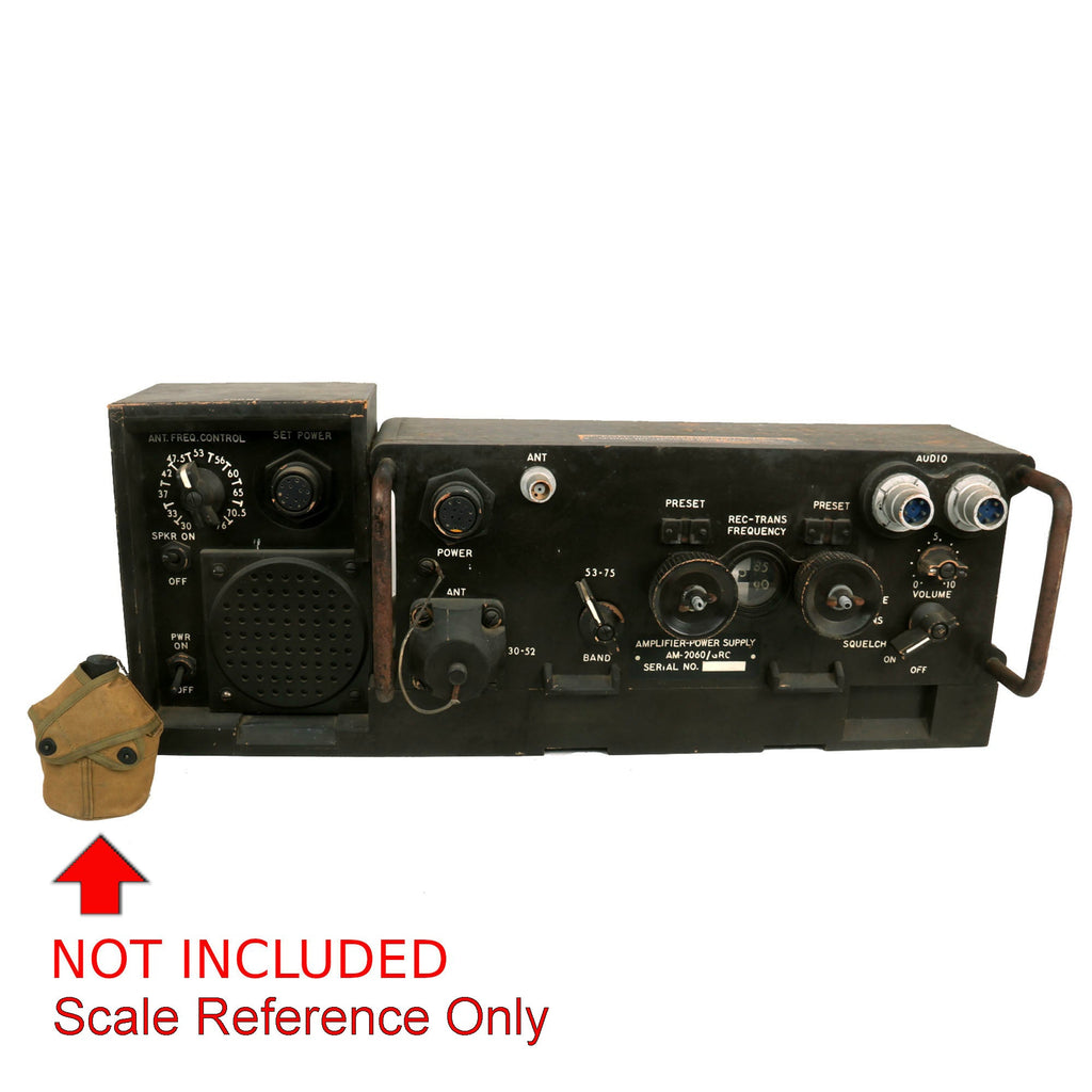 Original U.S. Vietnam War Era RT-505 PRC-25 Oversized Classroom Familiarization Traning Aid - 45 ½” x 16” x 9” Original Items