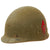 Original U.S. WWII M1 Helmet High Pressure Seaman Paper Co Liner With 5th Infantry Division Painted Insignia Original Items