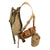 Original U.S. WWI WWII G.I. Field Gear Lot with 1917 Dated Haversack Original Items