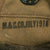 Original U.S. WWI WWII G.I. Field Gear Lot with 1917 Dated Haversack Original Items