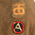 Original U.S. WWI Named Tough ‘Ombres 90th Division Uniform Grouping - Double Patched Uniform - Bag of Captured German Souvenirs Original Items