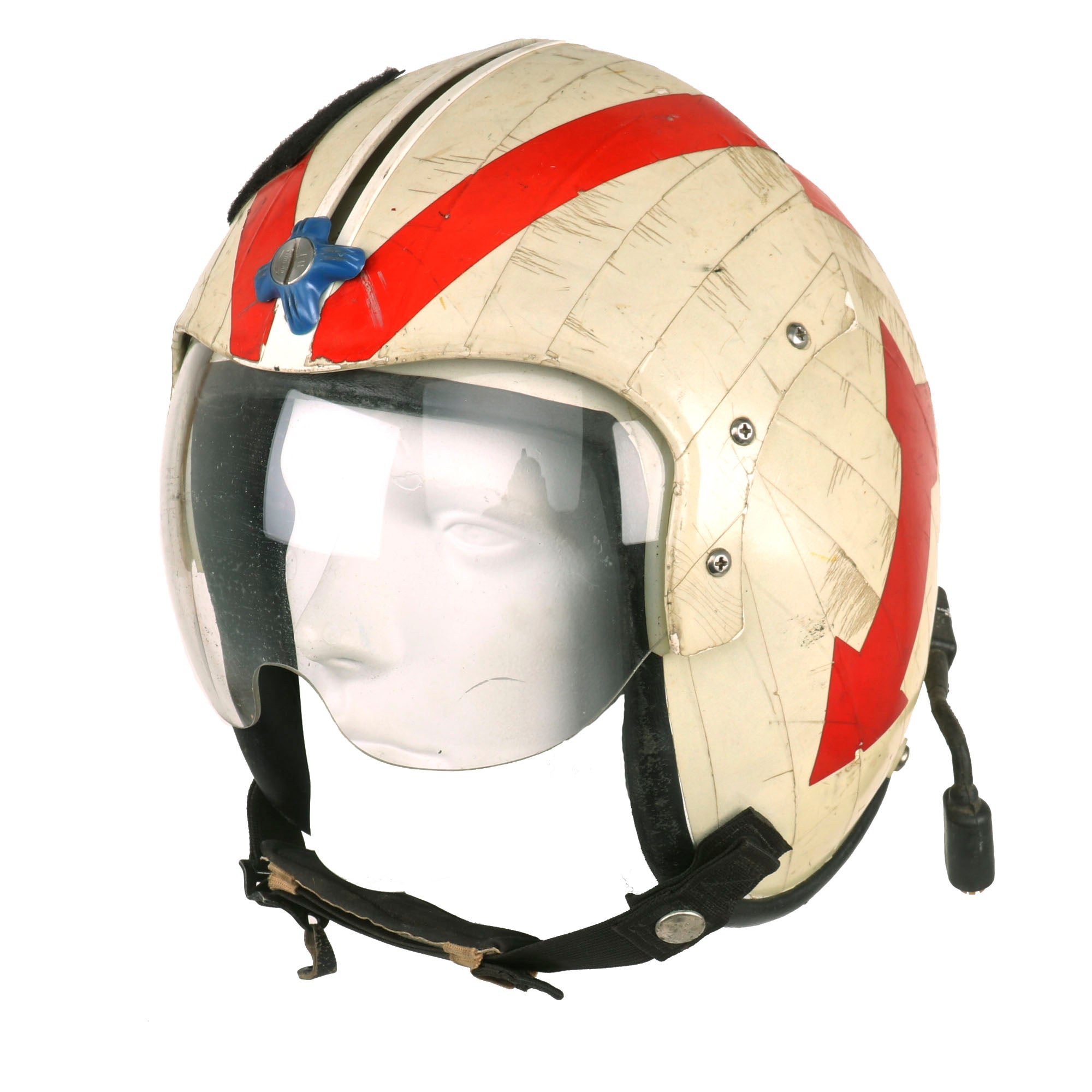 Original Vietnam War Era APH-5 Helicopter Pilot Flying Helmet