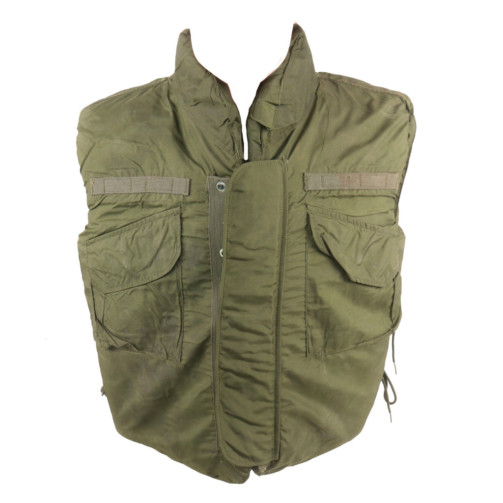 Original U.S. Vietnam War Era Service Worn M69 Flak Vest Body Armor in Size Medium by Rachman Mfg. Co. - Dated 1968 Original Items