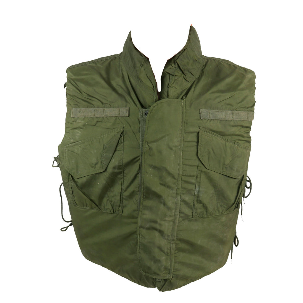 Original U.S. Vietnam War Era Service Worn M69 Flak Vest Body Armor in Size Medium by Rachman Mfg. Co. - Dated 1968 Original Items