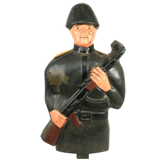 Original Cold War Era East German Plastic “Ivan” Style 3D Rifle Target Original Items