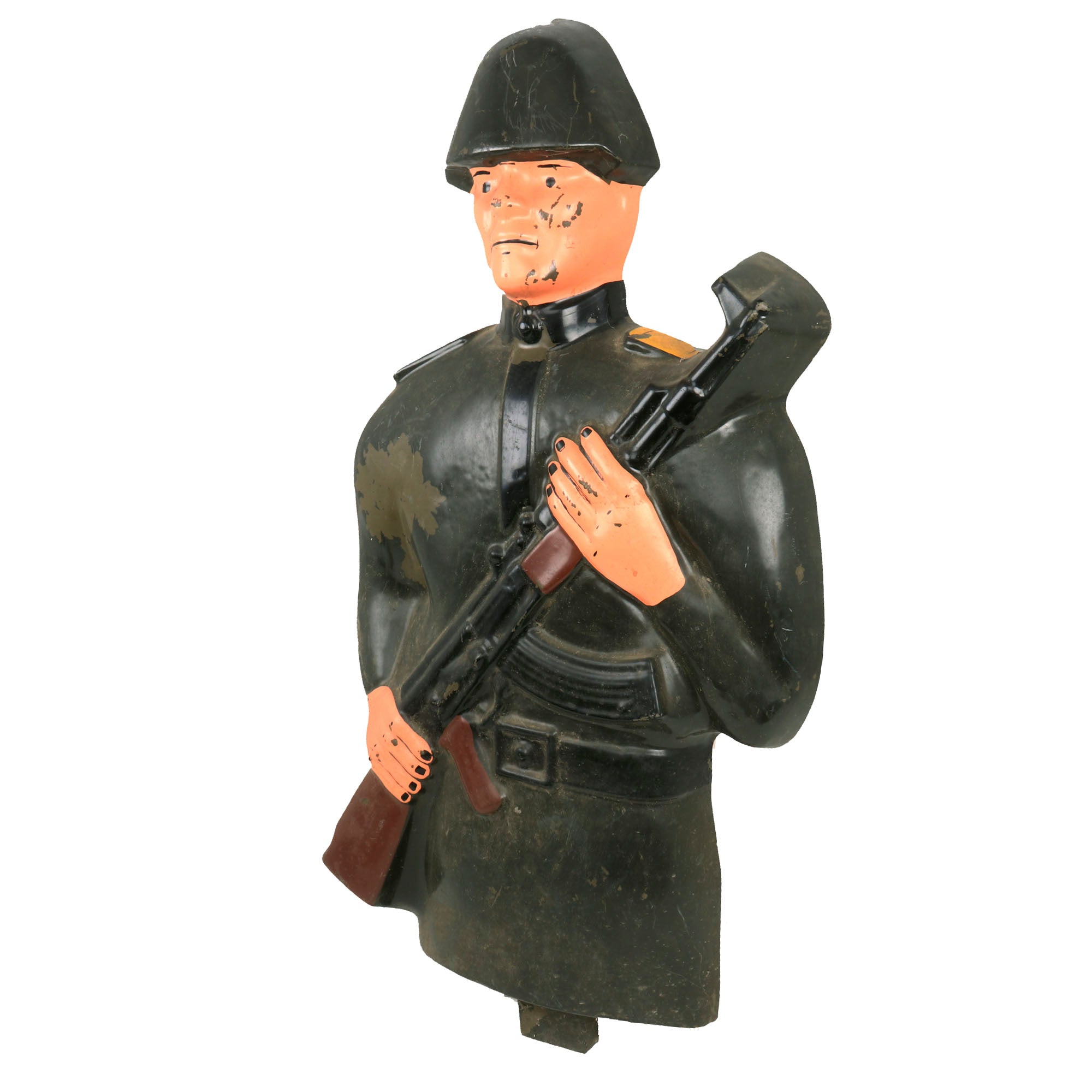 Original Cold War Era East German Plastic “Ivan” Style 3D Rifle Target ...