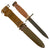 Original U.S. WWII M4 Bayonet by Camillus for the M1 Carbine with M8A1 Scabbard Original Items