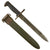 Original U.S. WWII M1 Garand 10 inch Bayonet by Utica Cutlery with M7 Scabbard Original Items
