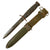 Original U.S. WWII M3 Fighting Knife by UTICA Cutlery with Updated M8 Scabbard Original Items