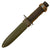 Original U.S. WWII M4 Bayonet by Utica Cutlery for the M1 Carbine with M8 Scabbard by B.M. Co Original Items