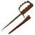 Original U.S. WWI M1917 Trench Knife by American Cutlery Company with WWII Leather Sheath Original Items