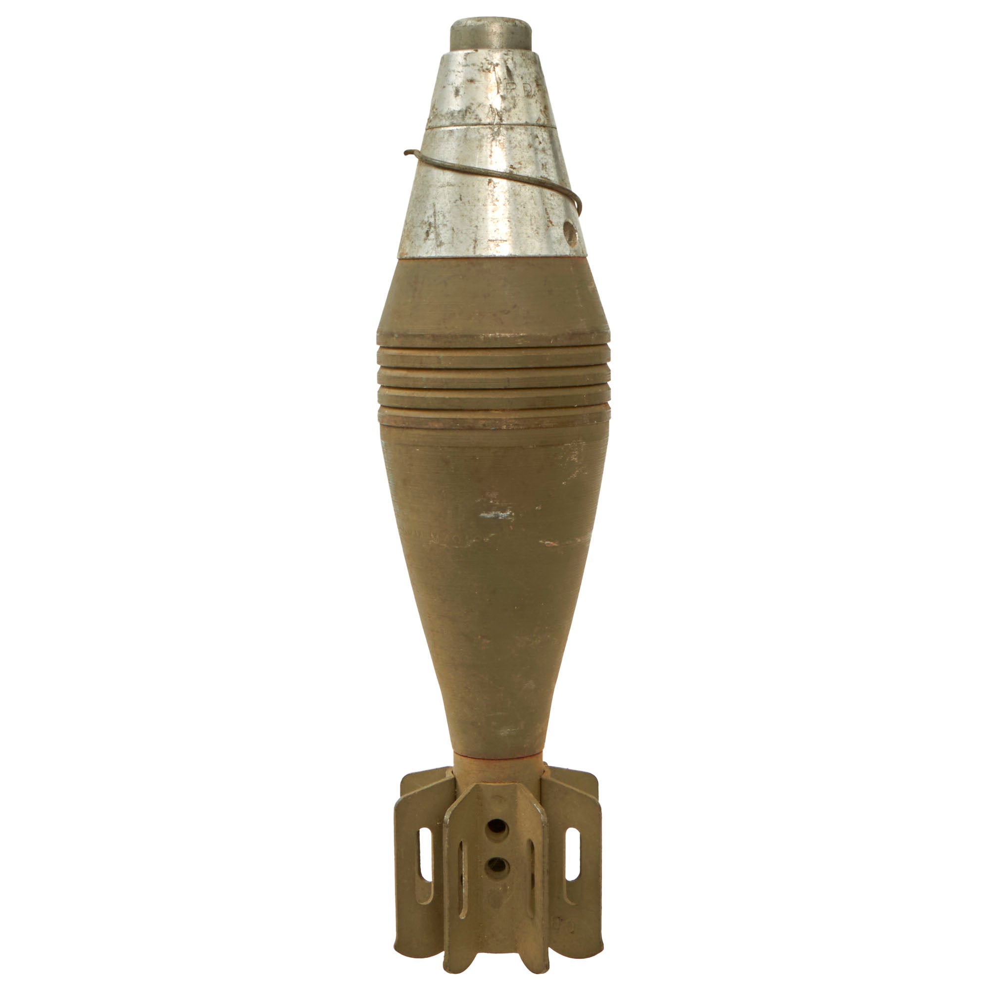 Original U.S. WWII 1945 Dated M49A2 60mm Deactivated Mortar Practice R ...