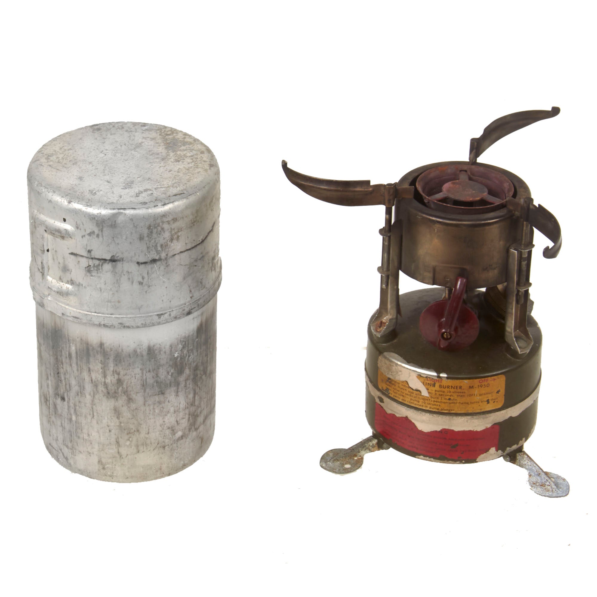 Original Vietnam War U.S. Issue Rogers Gasoline Camp Stove in 1944