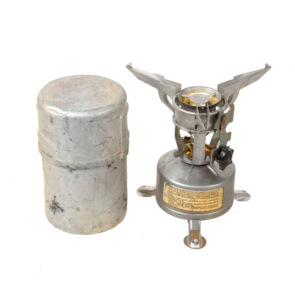 米軍 フォールディングストレッチャー アウトドア キャンプアメリカ軍ビンテージ Original WWII U.S. Issue Coleman Gasoline Camp Stove in Bayonet 