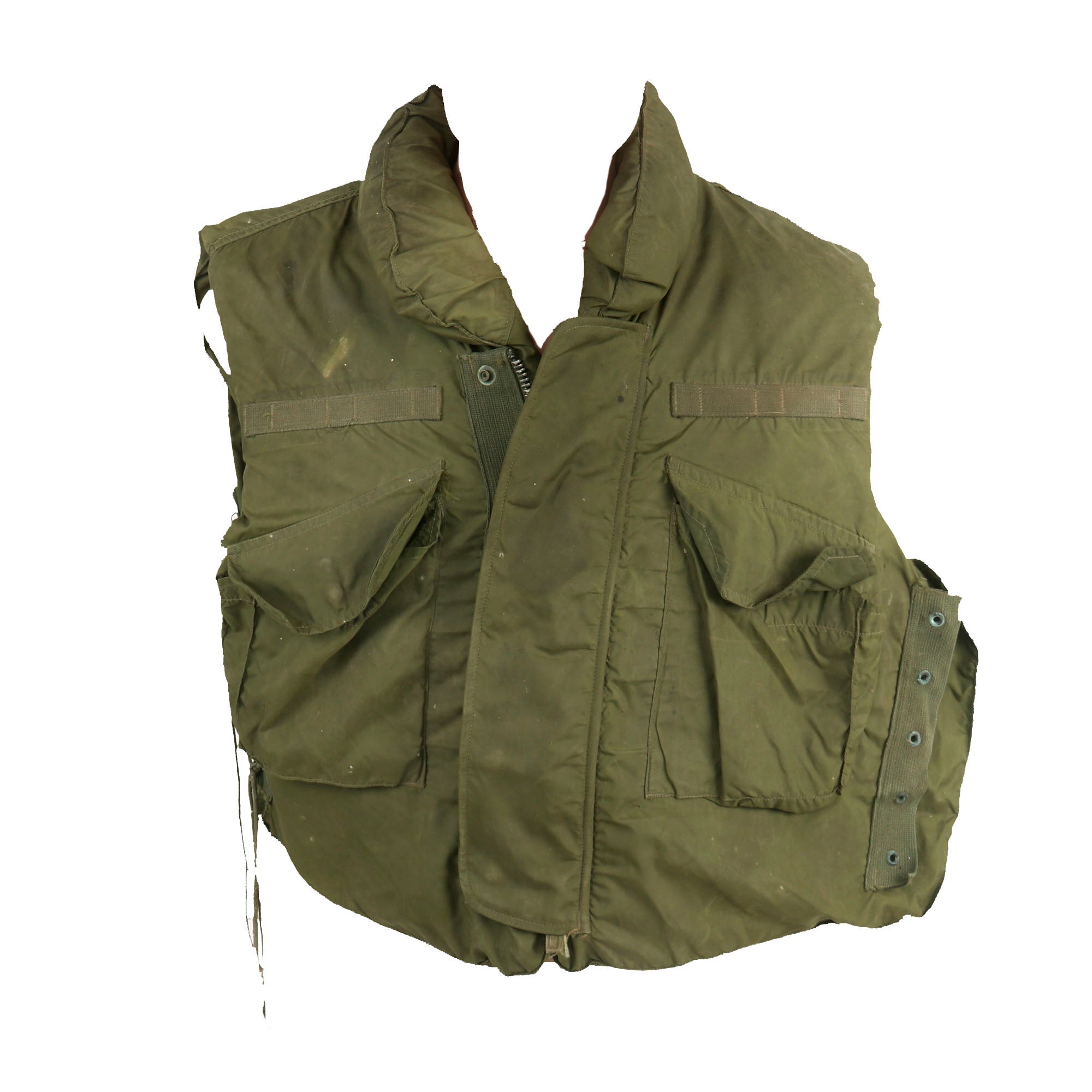 Original U.S. Vietnam War Era Service Worn M69 Flak Vest Body Armor in ...