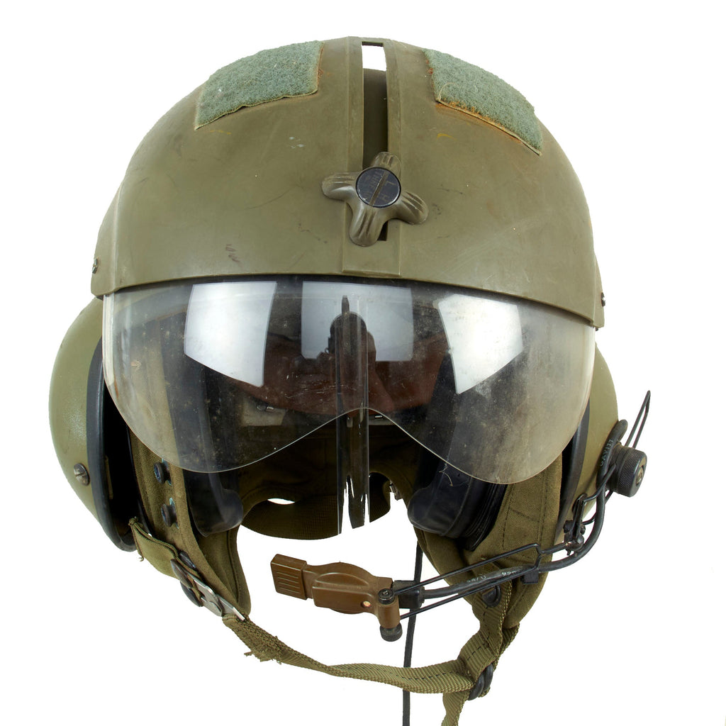 Original U.S. Cold War Gentex SPH-4 Helicopter Pilot Helmet - Dated 1987 Original Items
