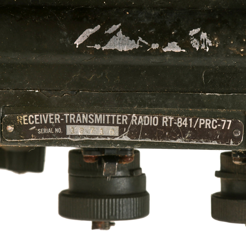 Original U.S. Korean / Vietnam War AN/PRC-77 Radio Man Pack Set with S ...