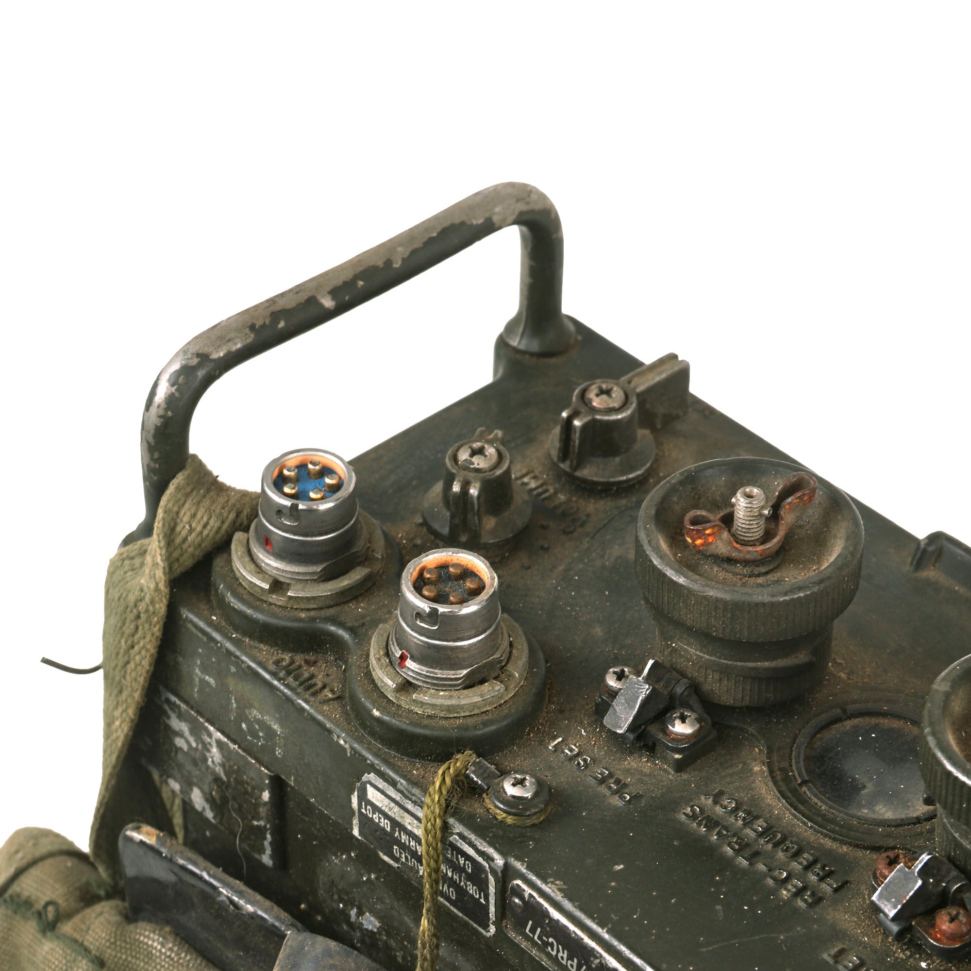 Original U.S. Korean / Vietnam War AN/PRC-77 Radio Man Pack Set with S ...