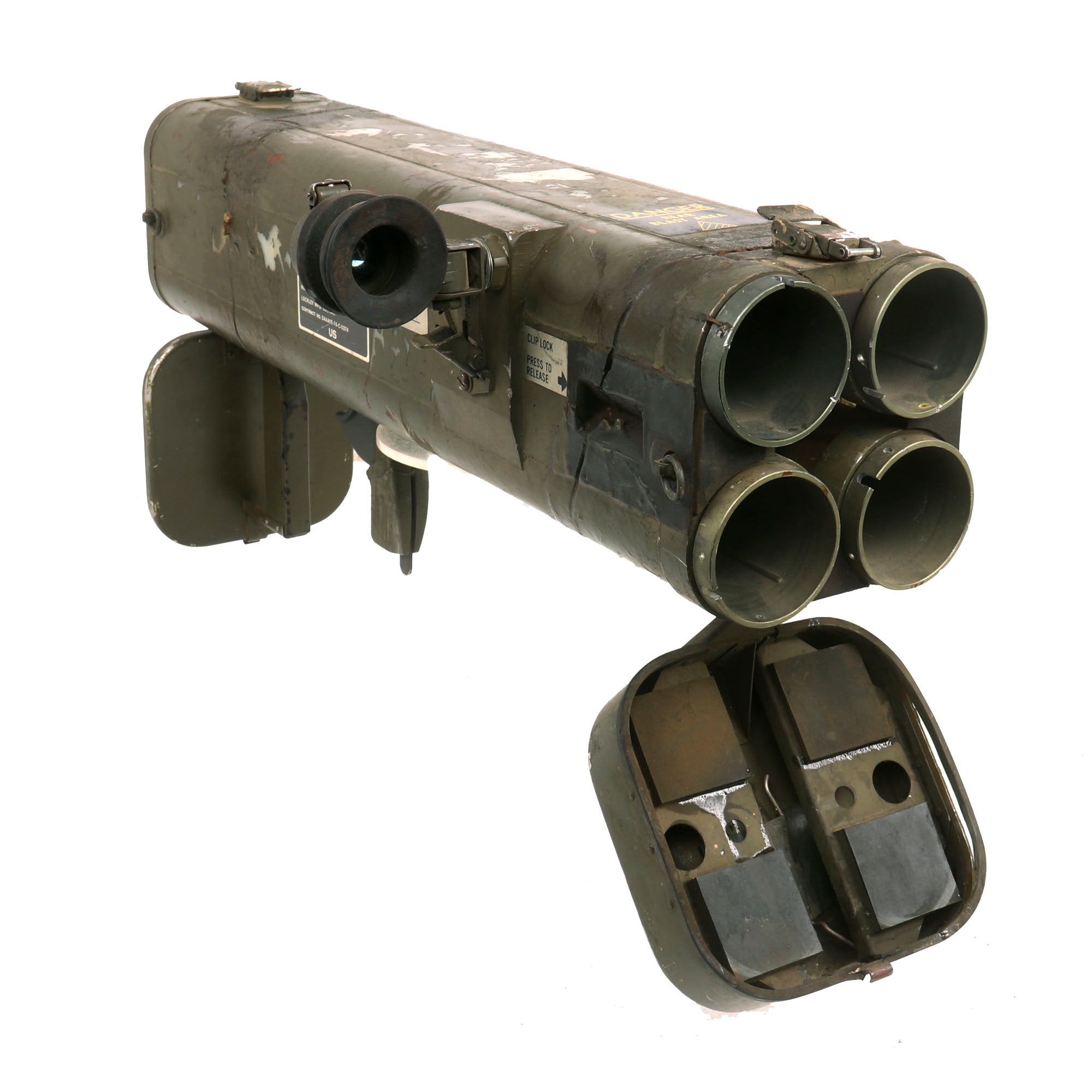 Flash Rocket Original Rare U.S. M202A1 FLASH Four Tube 66mm Incendiary Rocket Launc ...