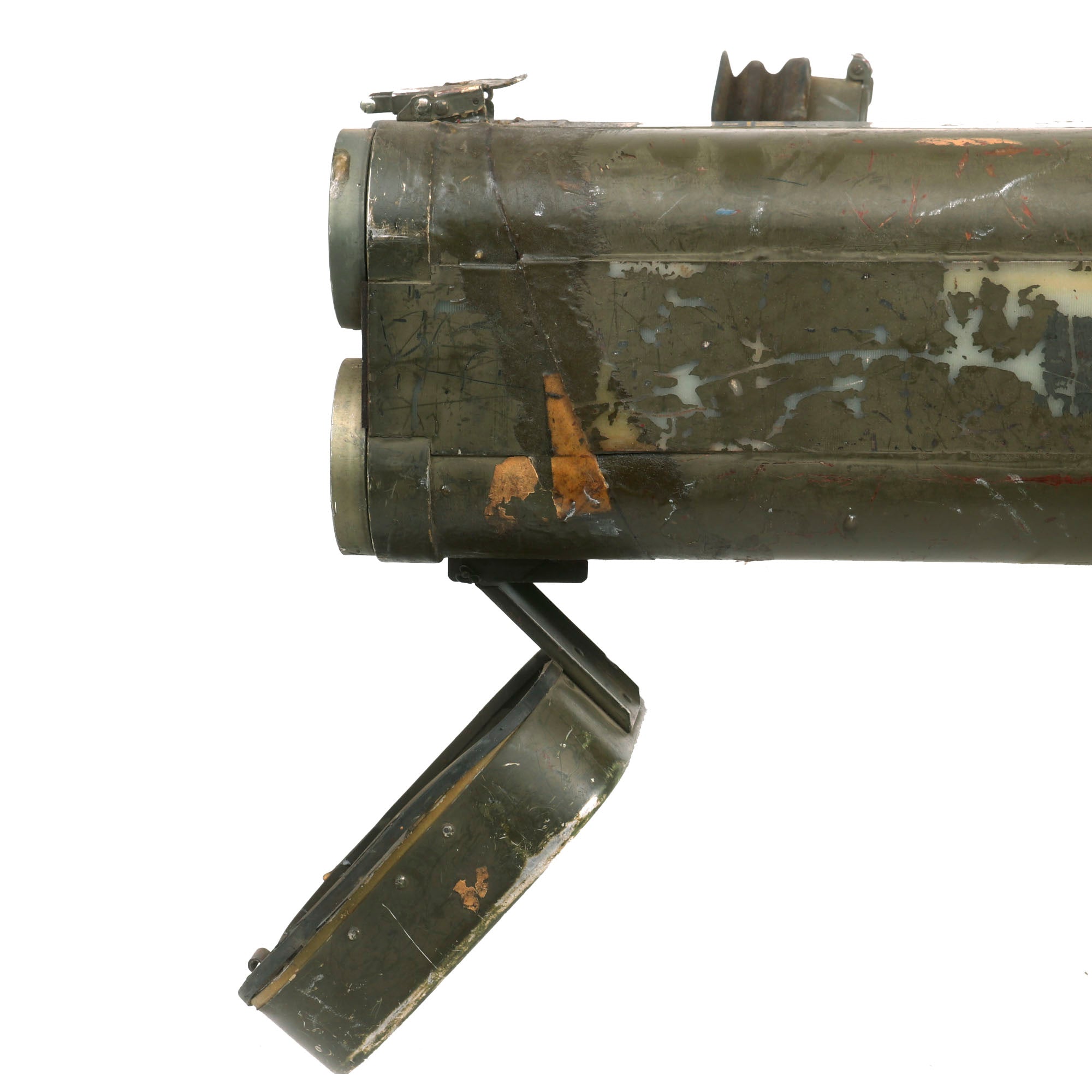 Handheld Incediary Rocket Launcher Original Rare U.S. M202A1 FLASH Four Tube 66mm Incendiary Rocket Launc ...