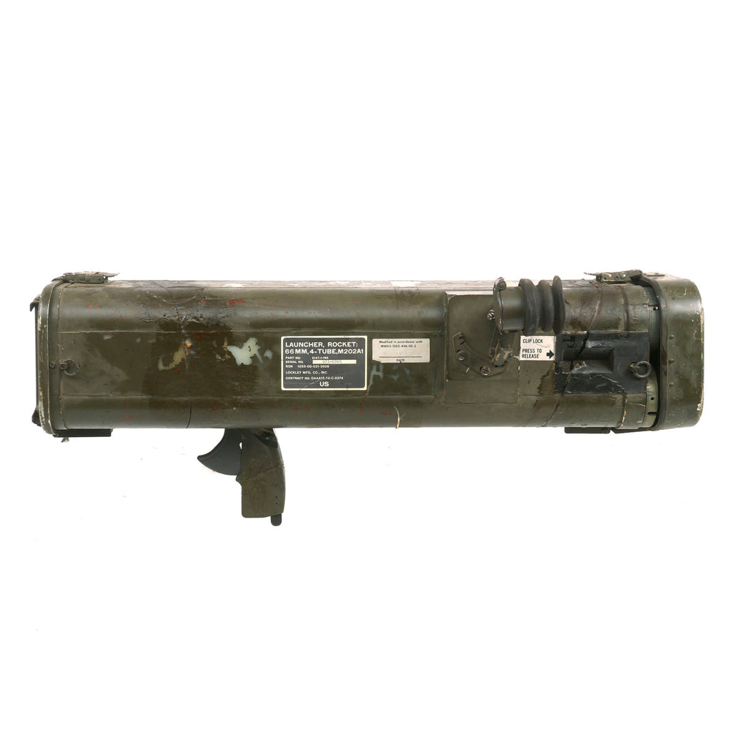 Flash Rocket Original Rare U.S. M202A1 FLASH Four Tube 66mm Incendiary Rocket Launc ...