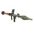 Original U.S. Vietnam Era Rubber Training Aid Russian RPG-7B Rocket Propelled Grenade Launcher - Inert Original Items