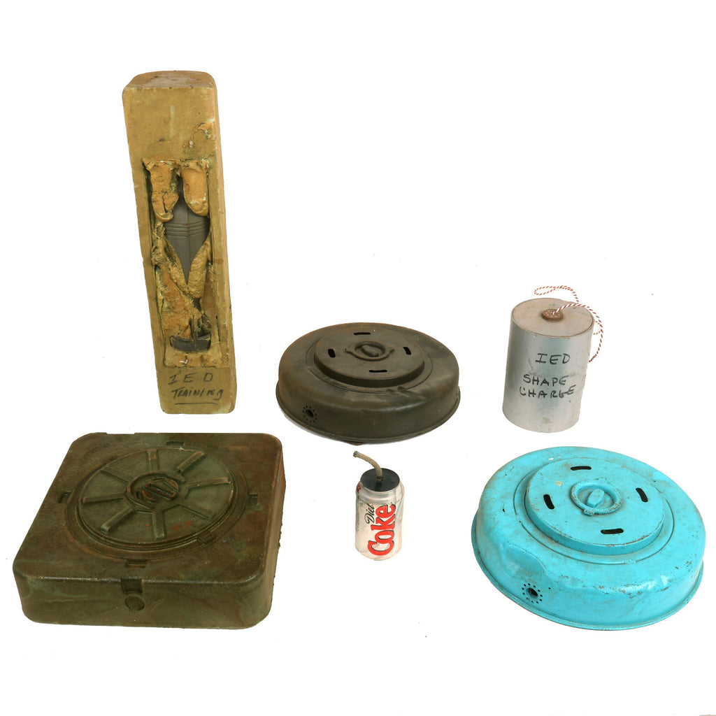 Original U.S. Global War on Terror Inert Improvised Explosive Device Recognition Training Device Lot - Counter IED Training Original Items