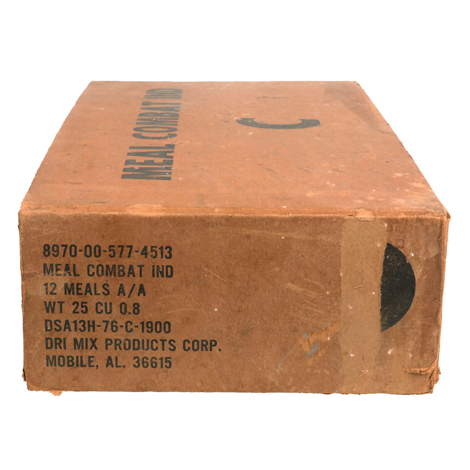 Original U.S. Post Vietnam War Type C Field Ration “C-Rat” by Dri Mix ...