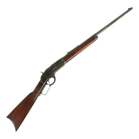 Original U.S. Winchester Model 1873 .38-40 Rifle with Half-Octagon Barrel & Factory Button Half Magazine made in 1890 - Serial 346485B
