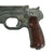 Original German WWII Leuchtpistole 42 Signal Flare Pistol by HASAG with Zinc Finish and Leather Holster - Serial Number 188627 Original Items